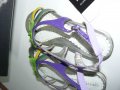 GEOX сандали лилаво/зелено/жълто/сребристо, ест.кожа – 32 номер, 215мм, снимка 12