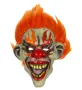 Карнавална маска, страшна, зъби, оранжев, снимка 1