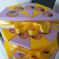 Рапунцел картонена торта , снимка 9 - Подаръци за рожден ден - 27570808