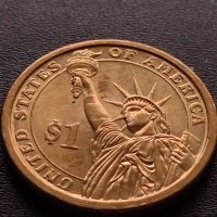Възпоменателна монета WILLIAM HENRY HARRISON 9 президент на САЩ 1841г. за КОЛЕКЦИЯ 38036, снимка 9 - Нумизматика и бонистика - 40764267