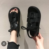 Модерни груби сандали естествена кожа, снимка 11 - Сандали - 40633794