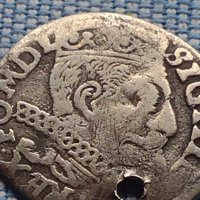 Сребърна монета 3 Гроша 1598г. Сигизмунд трети ПОЛША 13793, снимка 5 - Нумизматика и бонистика - 42968306