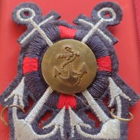 Стара рядка нашивка за морска униформа на БА за КОЛЕКЦИОНЕРИ 39664, снимка 2 - Колекции - 43668855