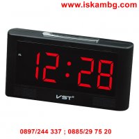 Часовник с големи цифри VST-732, снимка 1 - Други стоки за дома - 28459989