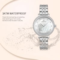 Дамски часовник NAVIFORCE Silver 5017 SW., снимка 12 - Дамски - 34725546
