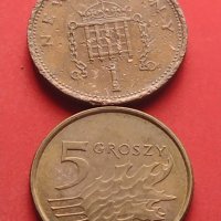 Лот монети от цял свят 12 броя Румъния, Англия, Америка за КОЛЕКЦИОНЕРИ 41573, снимка 8 - Нумизматика и бонистика - 43029220