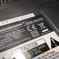 Soundmaster Disc-3110 Audio system, снимка 10 - Други - 36488566