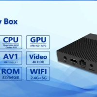 TV Box Tanix X4, 4/32GB, Amlogic S905X4, AndroidTV, SlimBoxTv, Smart TV, IPTV, ТВ Бокс, снимка 4 - Приемници и антени - 44928491