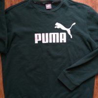 PUMA Amplified Crew - страхотна мъжка блуза КАТО НОВА, снимка 3 - Спортни дрехи, екипи - 35626255