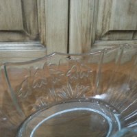 Ретро стъклена купа фруктиера , снимка 6 - Антикварни и старинни предмети - 38651583