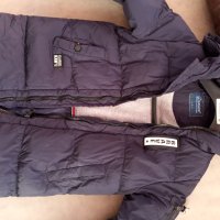 Тъмносиньо зимно яке , снимка 2 - Детски якета и елеци - 43209908