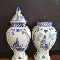 Двойка стари вази , снимка 1 - Вази - 36884516