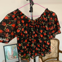 Дамска блуза в размер S/М, снимка 4 - Корсети, бюстиета, топове - 44922565