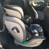 CANGAROO Стол за кола GENERAL I-SIZE ISOFIX 360° (40-135 см) ЧЕРЕН , снимка 2 - Столчета за кола и колело - 43937594