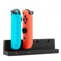 Докинг станция за зареждане GuliKit за Nintendo Switch JOY-CON, снимка 4 - Аксесоари - 39124205