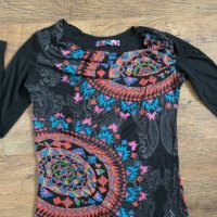 desigual - страхотна дамска блуза, снимка 4 - Блузи с дълъг ръкав и пуловери - 27921750