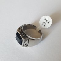 Мъжки пръстени от неръждаема стомана, снимка 11 - Пръстени - 38671879