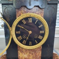 Антикварен каминен часовник , снимка 6 - Антикварни и старинни предмети - 34829158