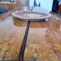 Стара дървена чиния #3, снимка 2 - Антикварни и старинни предмети - 33454636