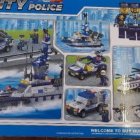 Детска Играчка Конструктор City Police 1288 части, снимка 5 - Конструктори - 43912638