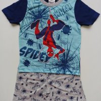 Летен комплект Spiderman за момче, размер 104 см, 3-4 години, снимка 1 - Детски комплекти - 28375642