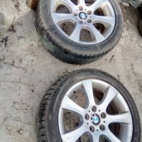 18" Джанти за БМВ Е60 Е61 оригинални алуминиеви джанти 18 " BMW с зимни гуми бмв 18 цола бмв е60 е61, снимка 3 - Гуми и джанти - 34601246