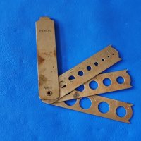 Стар френски Инструмент за измерване на карати, снимка 1 - Антикварни и старинни предмети - 43498836