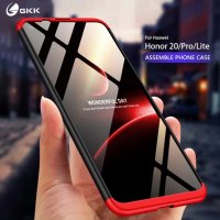 Huawei Honor 20 Lite / 10 Lite / GKK 360 градуса твърд мат кейс калъф, снимка 1 - Калъфи, кейсове - 26352268