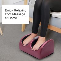 Масажор за крака – масаж на стъпала, пръсти, глезени и прасец , снимка 3 - Масажори - 43604558
