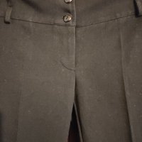 черен панталон с дантелен кант, снимка 3 - Панталони - 42951288