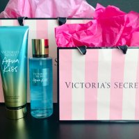 Victoria’s Secret Aqua Kiss, комплекти, парфюмни спрейове, лосиони, козметика, снимка 1 - Подаръци за жени - 29830977