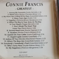 CONNIE FRANCIS, снимка 3 - CD дискове - 43837376