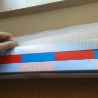 Професионални Монтесори синьо червени Числови пръчки в оригинален Р-Р, снимка 8 - Образователни игри - 36540213