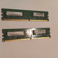 рам памет за компютър 1 и 2 GB, DDR 2 и DDR 3 - 10 лв, снимка 2 - RAM памет - 35142128