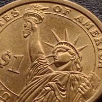 Възпоменателна монета 1 долар JOHN ADAMS 2 президент на САЩ 1797-1801) за КОЛЕКЦИЯ 38035, снимка 10 - Нумизматика и бонистика - 40765416