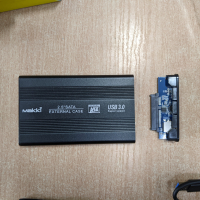 USB 3.0 алуминиева кутия за външен хард диск 2.5” SATA  + Гаранция, снимка 3 - Външни хард дискове - 16819584