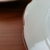 Стар български порцелан чинии, снимка 4 - Антикварни и старинни предмети - 33343450