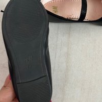 Черни, кожени обувки H&M, 25 номер, снимка 2 - Детски обувки - 40491681