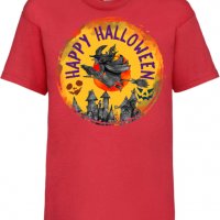 Детска тениска Halloween 08,Halloween,Хелоуин,Празник,Забавление,Изненада,Обичаи,, снимка 3 - Детски Блузи и туники - 38156609