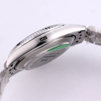 Мъжки часовник Rolex Datejust Wimbledon с автоматичен швейцарски механизъм, снимка 5 - Луксозни - 43777648
