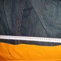 Дънкова пола на Рromod. Уникален модел, снимка 4 - Поли - 27065746