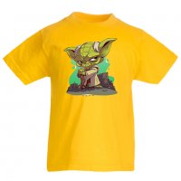 Детска тениска Star Wars Yoda 2 Игра,Изненада,Подарък,, снимка 10 - Детски Блузи и туники - 36667736