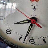  Часовник-будилник,механичен стар рядко срещан,китайски от 70-те години., снимка 11 - Антикварни и старинни предмети - 40403975