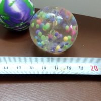 Топки и топчета , силиконови - гумени - пластмасови играчки 15бр., снимка 4 - Други - 28210582