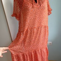 Дълга рокля от шифон S Нова Saint Tropez , снимка 9 - Рокли - 37186843