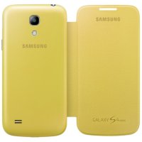 Калъф за Samsung S4 Mini Flip Cover Yellow & Green (2бр.), снимка 3 - Калъфи, кейсове - 42976473