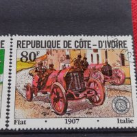 Пощенски марки чиста комплектна серия Ретро спортни коли Кот Ди Воар - 22529, снимка 5 - Филателия - 36654200