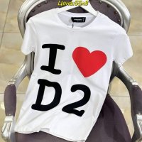 Дамска тениска Dsquared2 Реплика ААА+, снимка 1 - Тениски - 43773815