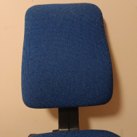Син компютърен стол , снимка 5 - Столове - 44845470