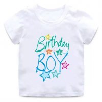 Детски тениски с цифра за рожден ден , снимка 8 - Детски тениски и потници - 26346575